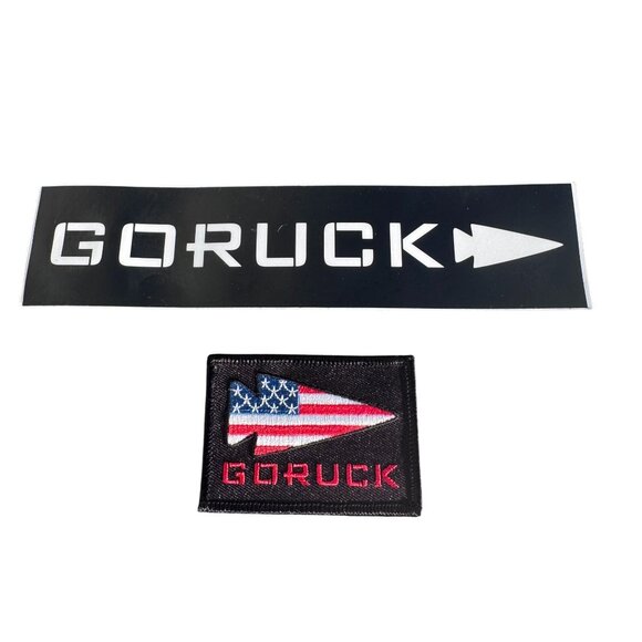 GORUCK Flag Patch & Decal Set With American Flag Design - Picture 3 of 5